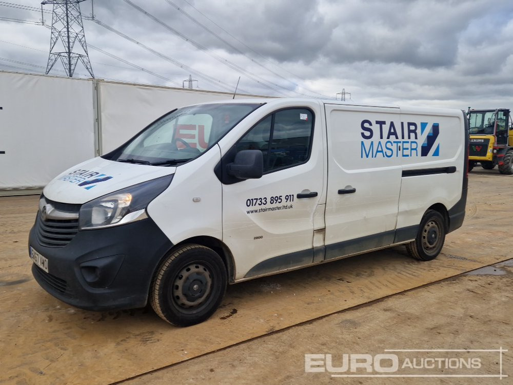 2017 Vauxhall Vivaro - فان المدمجة: صورة 1 2017 Vauxhall Vivaro - فان المدمجة: صورة 1