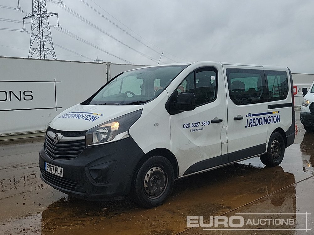 2017 Vauxhall Vivaro - ميكروباص: صورة 1 2017 Vauxhall Vivaro - ميكروباص: صورة 1