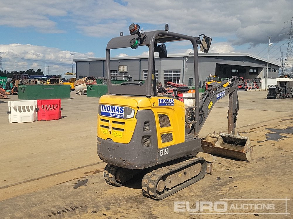 2017 Volvo EC15D - حفارة مُصَّغرة: صورة 5 2017 Volvo EC15D - حفارة مُصَّغرة: صورة 5