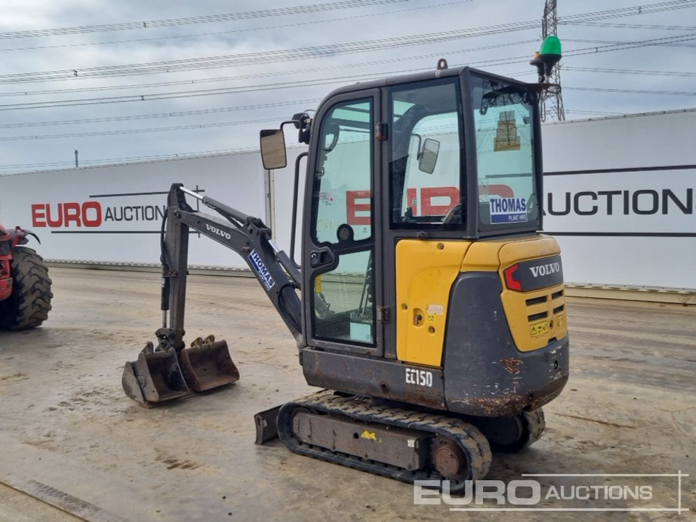 2017 Volvo EC15D - حفارة مُصَّغرة: صورة 3 2017 Volvo EC15D - حفارة مُصَّغرة: صورة 3