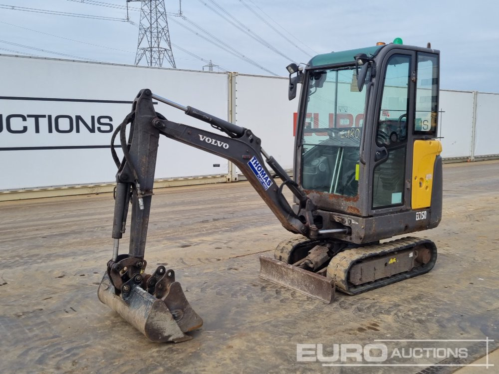 2017 Volvo EC15D - حفارة مُصَّغرة: صورة 1 2017 Volvo EC15D - حفارة مُصَّغرة: صورة 1