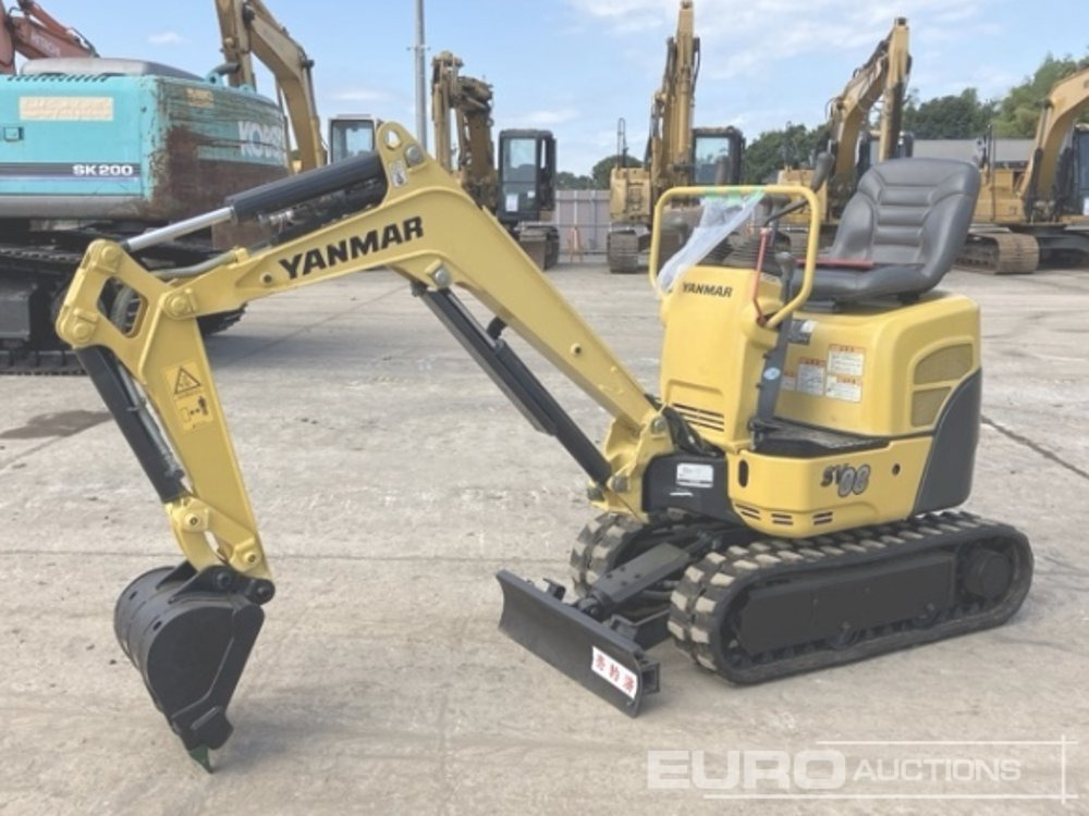 2017 Yanmar SV08-1A - حفارة مُصَّغرة: صورة 1 2017 Yanmar SV08-1A - حفارة مُصَّغرة: صورة 1
