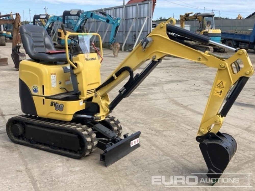 2017 Yanmar SV08-1A - حفارة مُصَّغرة: صورة 2 2017 Yanmar SV08-1A - حفارة مُصَّغرة: صورة 2