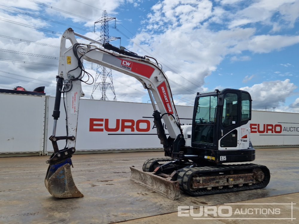 2018 Bobcat E85 - حفارة مُصَّغرة: صورة 1 2018 Bobcat E85 - حفارة مُصَّغرة: صورة 1