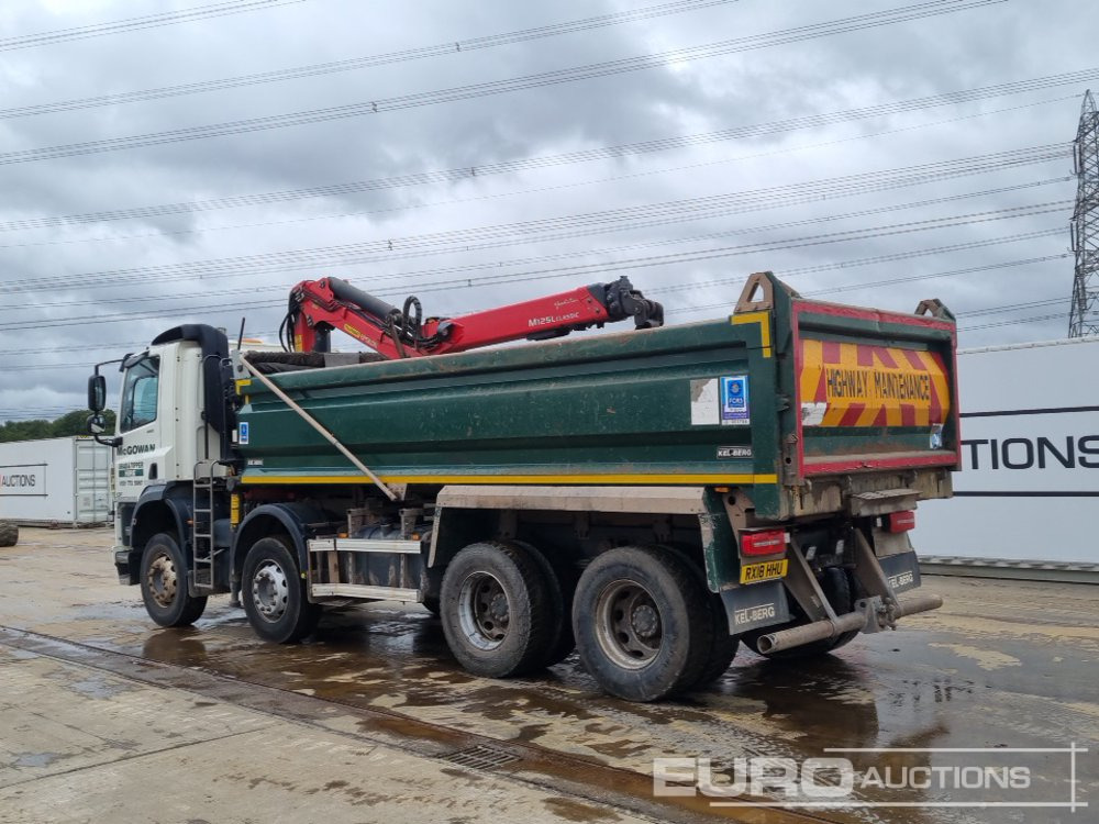 2018 DAF CF - شاحنة قلاب, شاحنة كرين: صورة 3 2018 DAF CF - شاحنة قلاب, شاحنة كرين: صورة 3