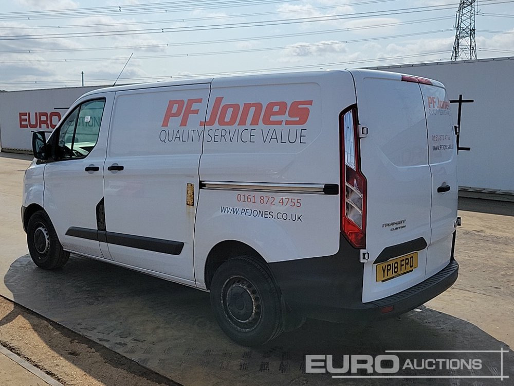 2018 Ford Transit Custom - شاحنة التوصيل: صورة 3 2018 Ford Transit Custom - شاحنة التوصيل: صورة 3