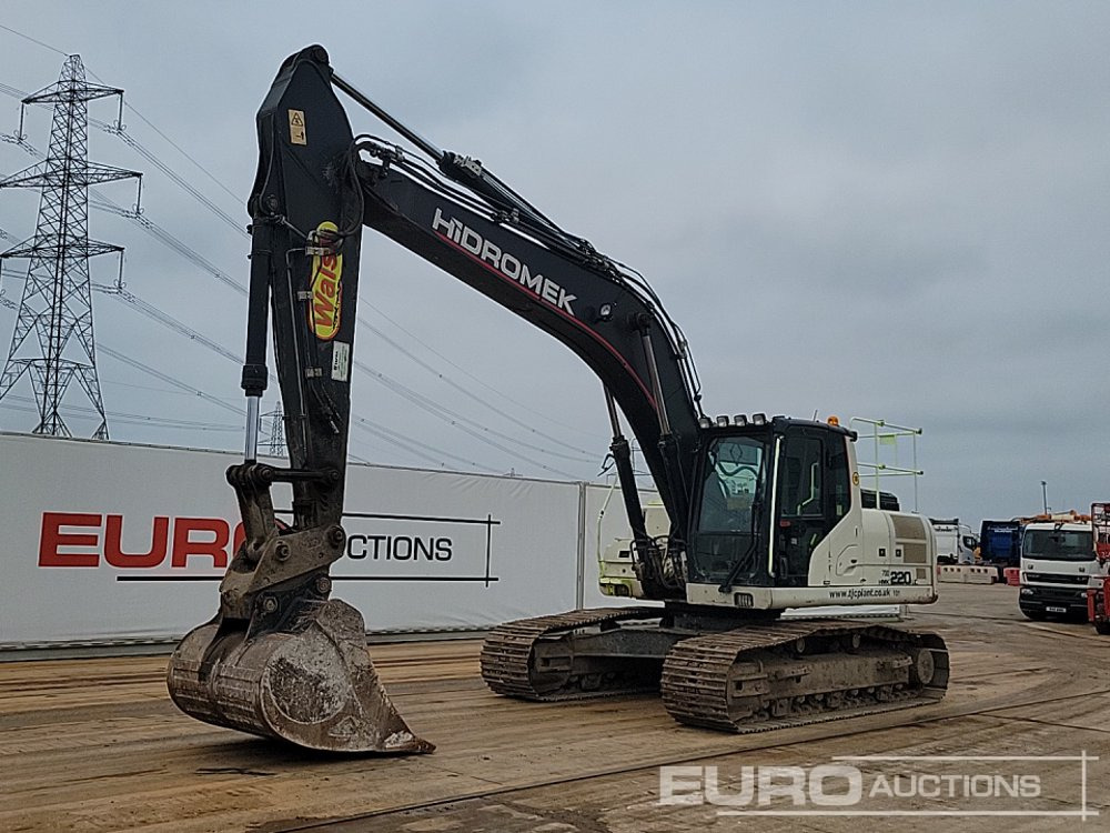 2018 Hidromek HMK220 - حفار زحاف: صورة 1 2018 Hidromek HMK220 - حفار زحاف: صورة 1
