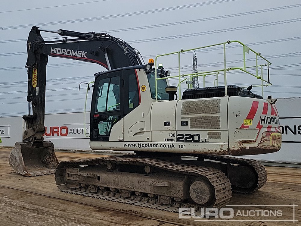 2018 Hidromek HMK220 - حفار زحاف: صورة 3 2018 Hidromek HMK220 - حفار زحاف: صورة 3