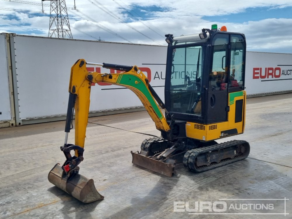 2018 JCB 16C-1 - حفارة مُصَّغرة: صورة 1 2018 JCB 16C-1 - حفارة مُصَّغرة: صورة 1