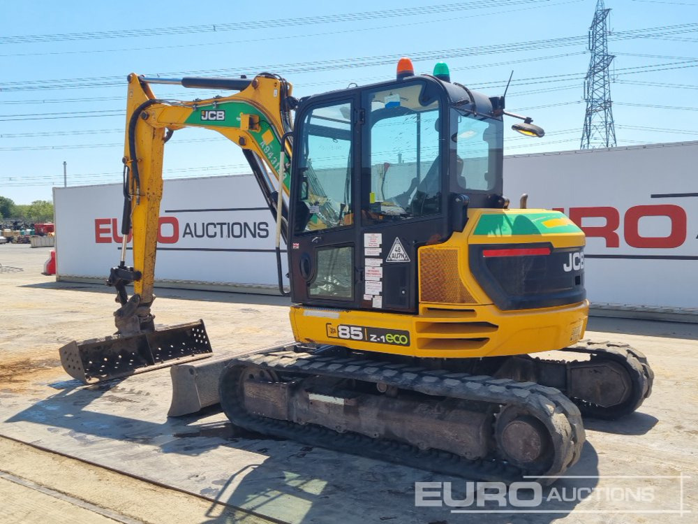 2018 JCB 85Z-1 - حفارة مُصَّغرة: صورة 3 2018 JCB 85Z-1 - حفارة مُصَّغرة: صورة 3