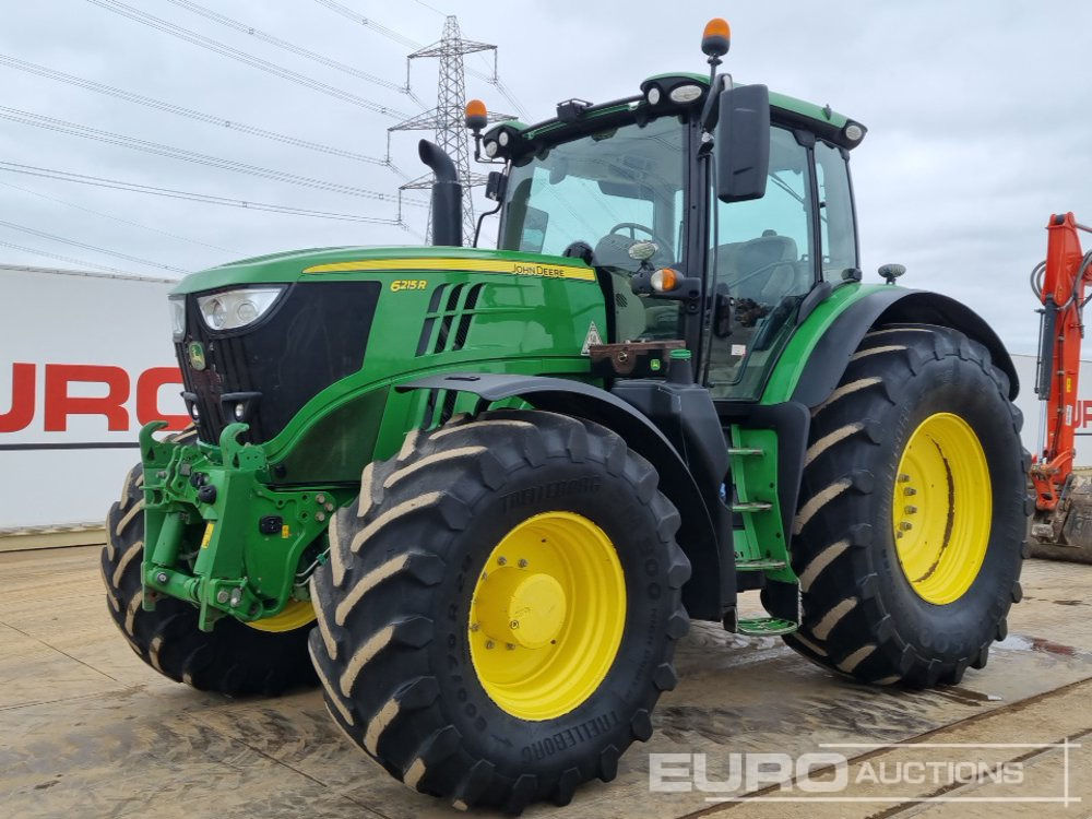 2018 John Deere 6215R - جرار: صورة 1 2018 John Deere 6215R - جرار: صورة 1