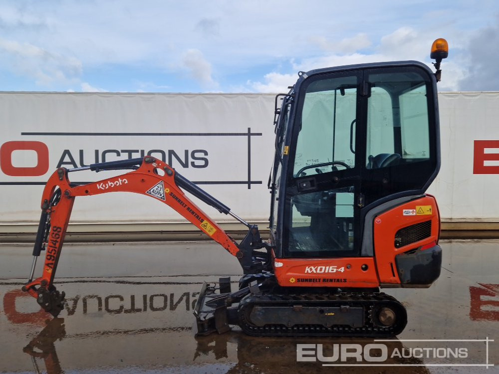2018 Kubota KX016-4 - حفارة مُصَّغرة: صورة 2 2018 Kubota KX016-4 - حفارة مُصَّغرة: صورة 2