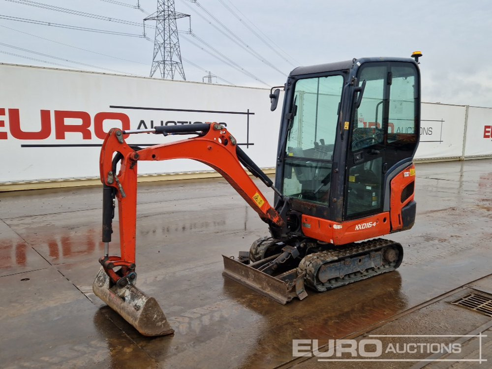 2018 Kubota KX016-4 - حفارة مُصَّغرة: صورة 1 2018 Kubota KX016-4 - حفارة مُصَّغرة: صورة 1
