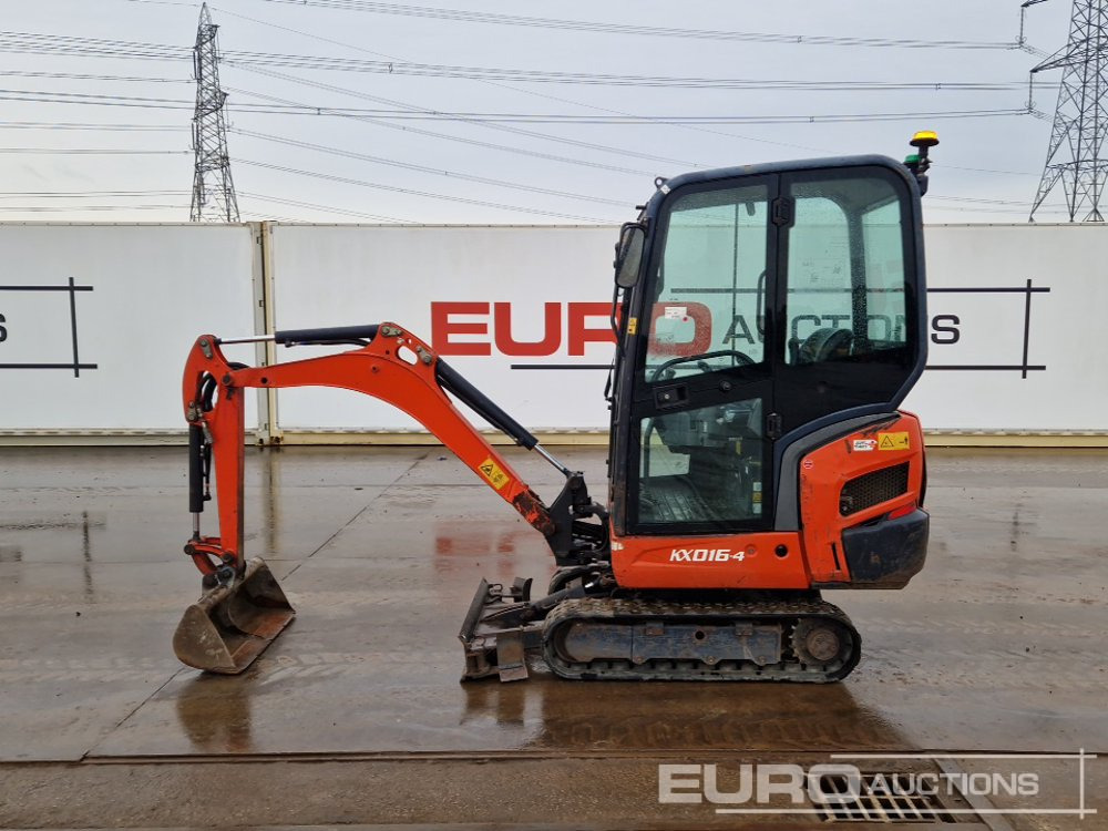 2018 Kubota KX016-4 - حفارة مُصَّغرة: صورة 2 2018 Kubota KX016-4 - حفارة مُصَّغرة: صورة 2