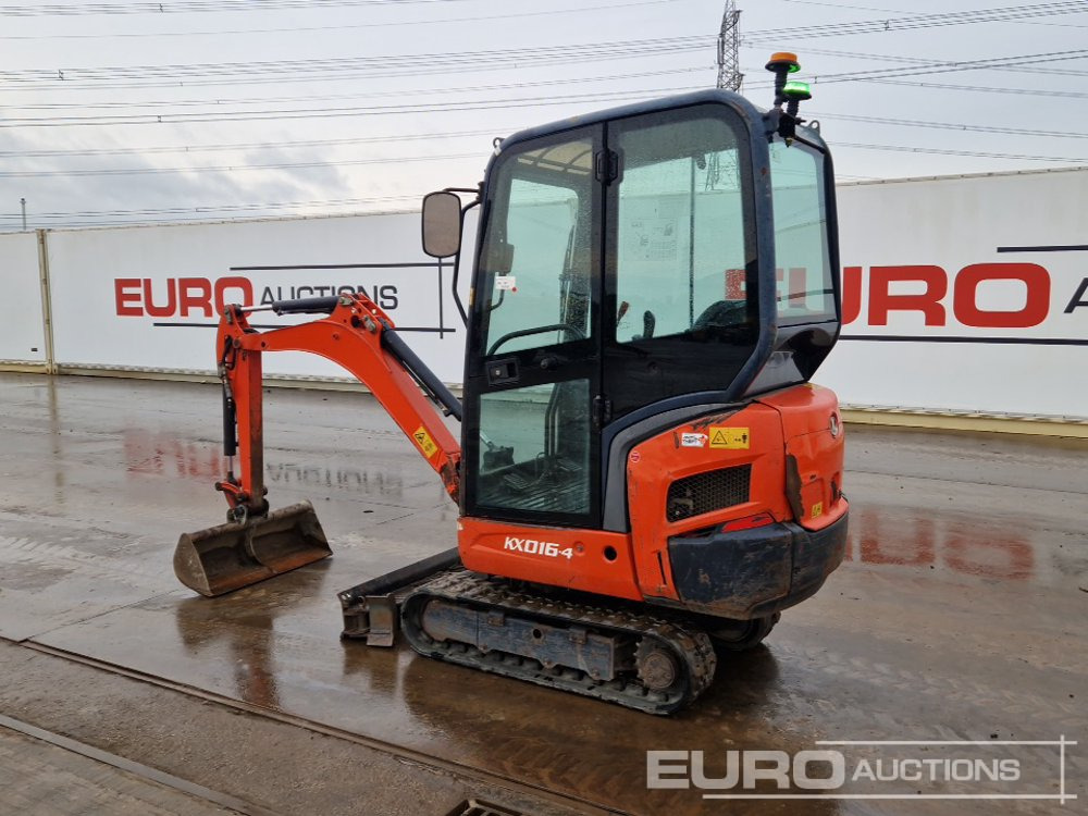 2018 Kubota KX016-4 - حفارة مُصَّغرة: صورة 3 2018 Kubota KX016-4 - حفارة مُصَّغرة: صورة 3