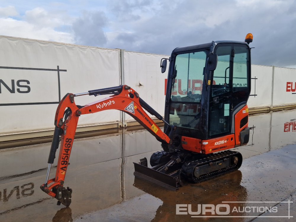 2018 Kubota KX016-4 - حفارة مُصَّغرة: صورة 1 2018 Kubota KX016-4 - حفارة مُصَّغرة: صورة 1