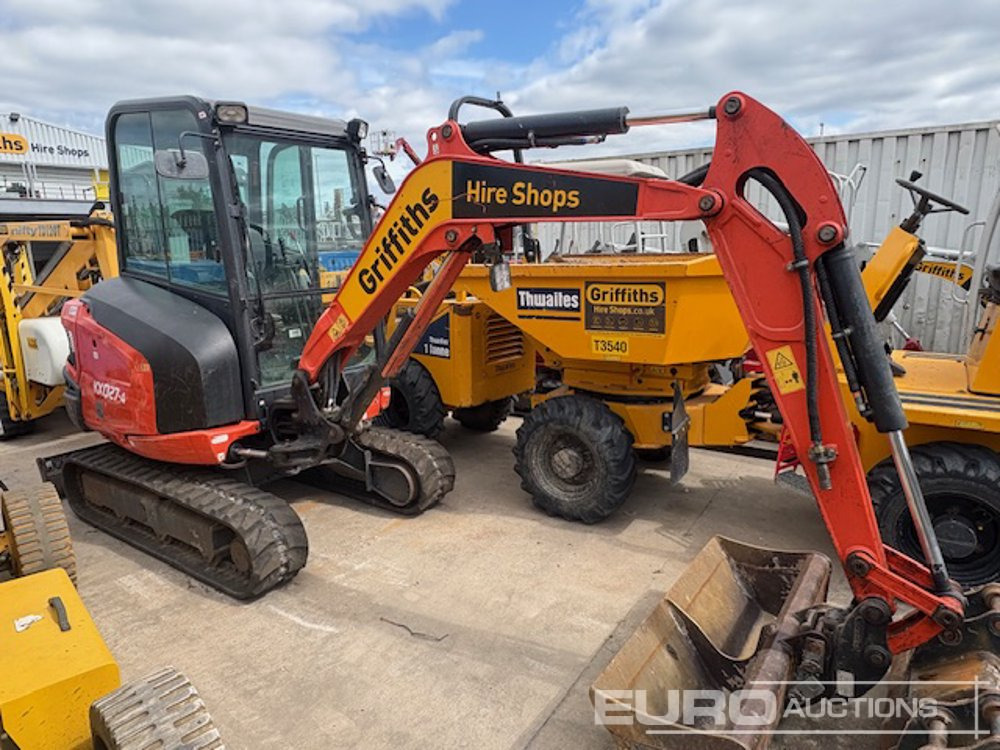 2018 Kubota KX027-4 - حفارة مُصَّغرة: صورة 1 2018 Kubota KX027-4 - حفارة مُصَّغرة: صورة 1