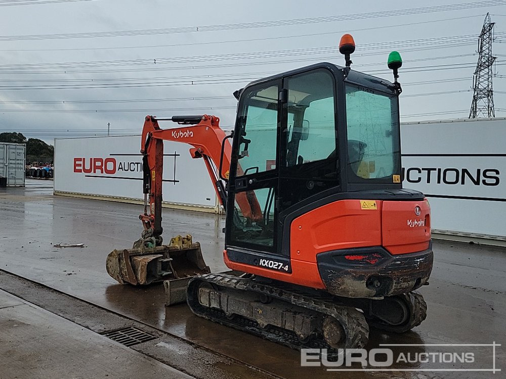 2018 Kubota KX027-4 - حفارة مُصَّغرة: صورة 3 2018 Kubota KX027-4 - حفارة مُصَّغرة: صورة 3
