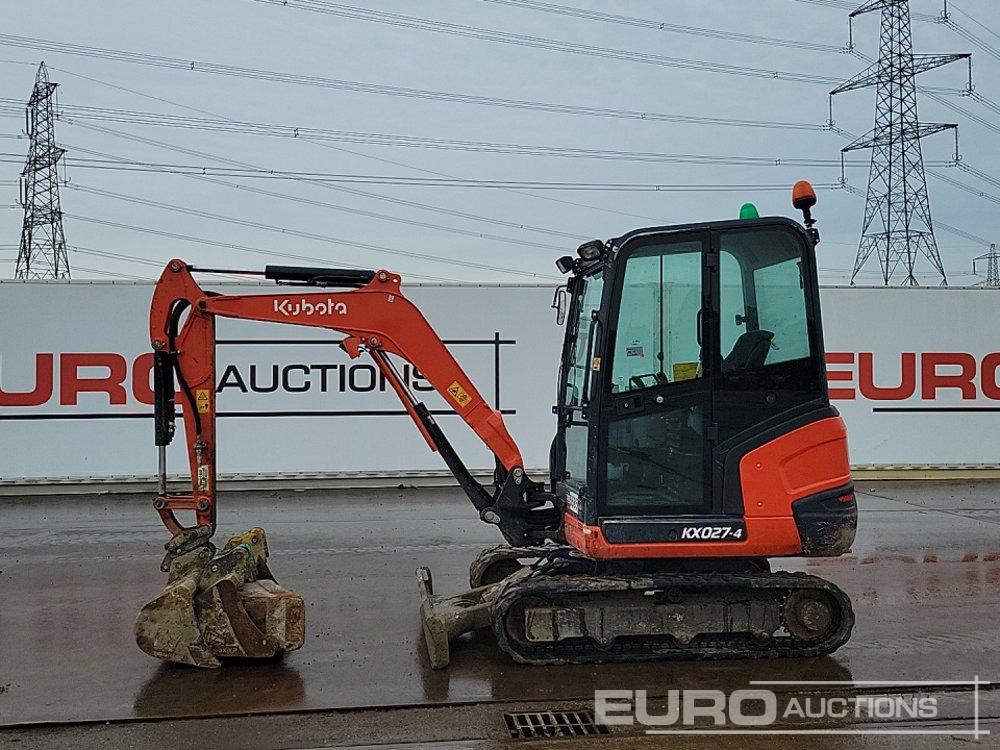 2018 Kubota KX027-4 - حفارة مُصَّغرة: صورة 2 2018 Kubota KX027-4 - حفارة مُصَّغرة: صورة 2