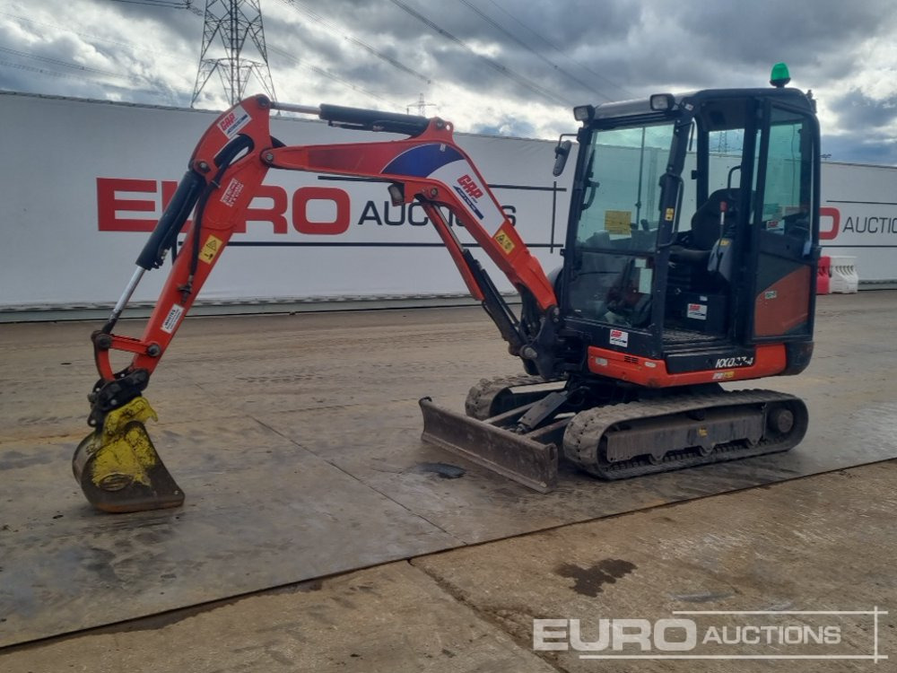 2018 Kubota KX027-4 - حفارة مُصَّغرة: صورة 1 2018 Kubota KX027-4 - حفارة مُصَّغرة: صورة 1