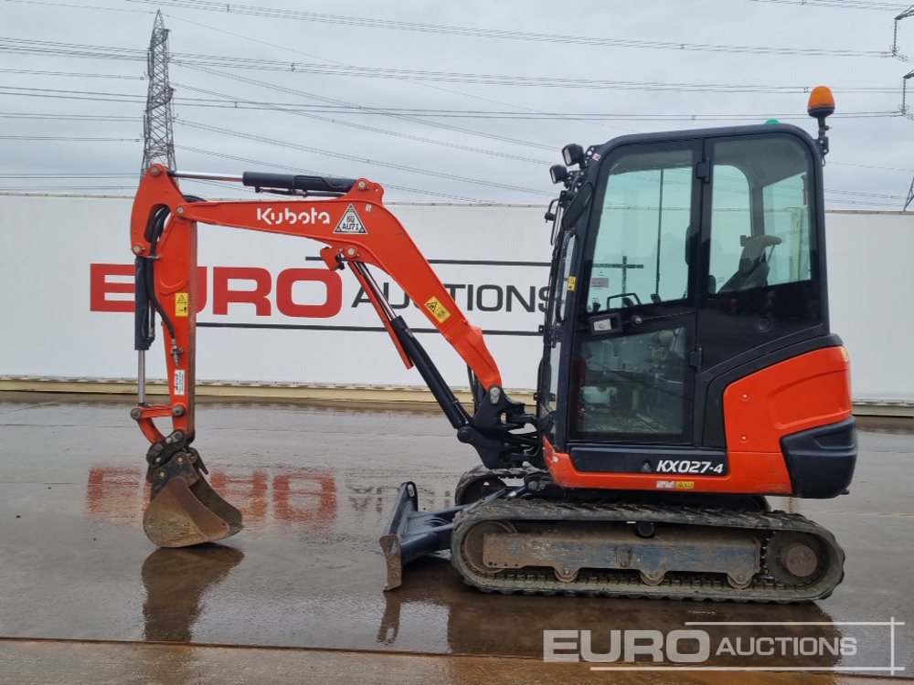 2018 Kubota KX027-4 - حفارة مُصَّغرة: صورة 2 2018 Kubota KX027-4 - حفارة مُصَّغرة: صورة 2
