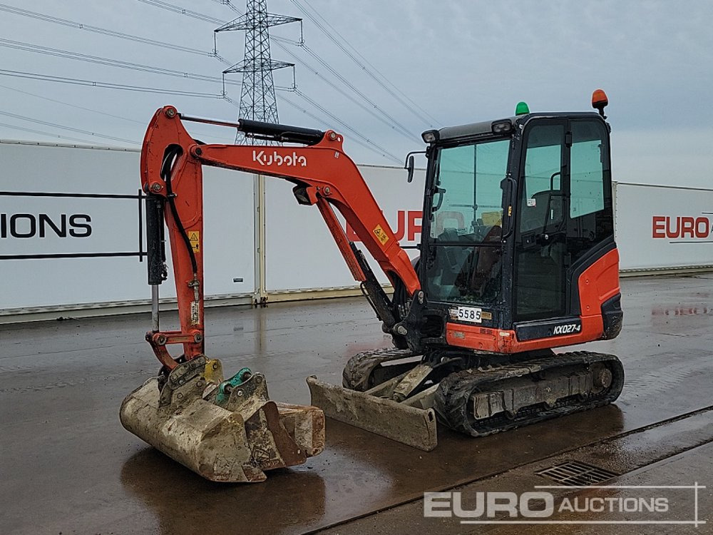 2018 Kubota KX027-4 - حفارة مُصَّغرة: صورة 1 2018 Kubota KX027-4 - حفارة مُصَّغرة: صورة 1