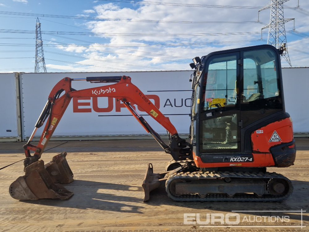 2018 Kubota KX027-4 - حفارة مُصَّغرة: صورة 2 2018 Kubota KX027-4 - حفارة مُصَّغرة: صورة 2