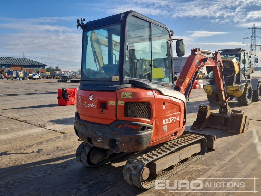 2018 Kubota KX027-4 - حفارة مُصَّغرة: صورة 5 2018 Kubota KX027-4 - حفارة مُصَّغرة: صورة 5