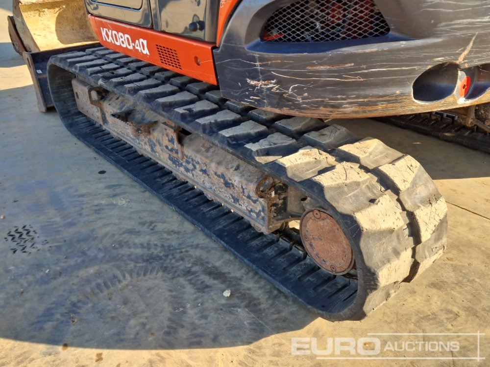 حفارة مُصَّغرة 2018 Kubota KX080-4A: صورة 12