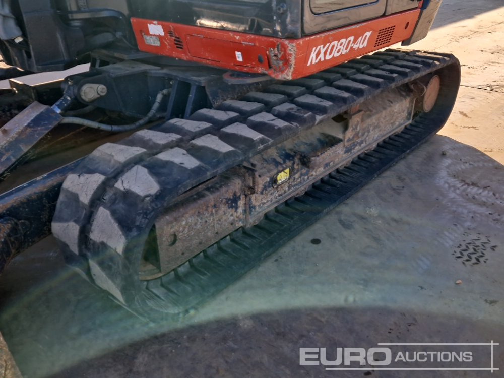 حفارة مُصَّغرة 2018 Kubota KX080-4A: صورة 9