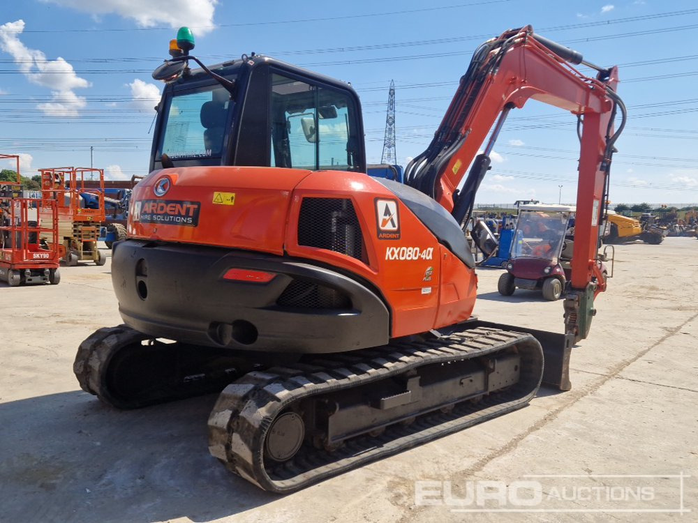 2018 Kubota KX080-4A - حفارة مُصَّغرة: صورة 5 2018 Kubota KX080-4A - حفارة مُصَّغرة: صورة 5