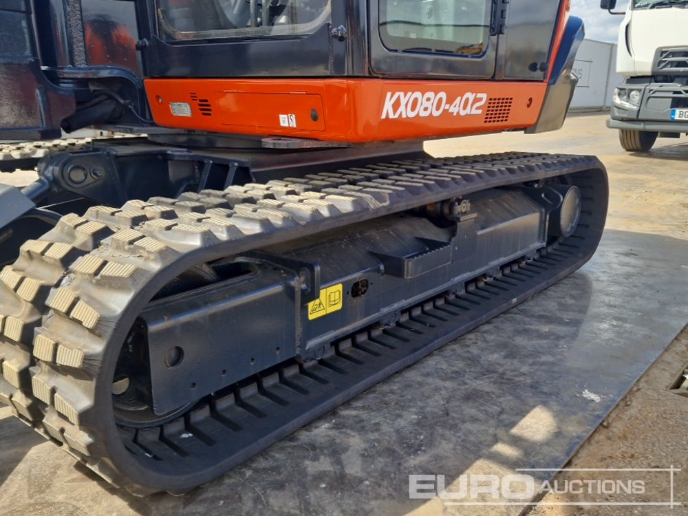 حفارة مُصَّغرة 2018 Kubota KX080-4A: صورة 9