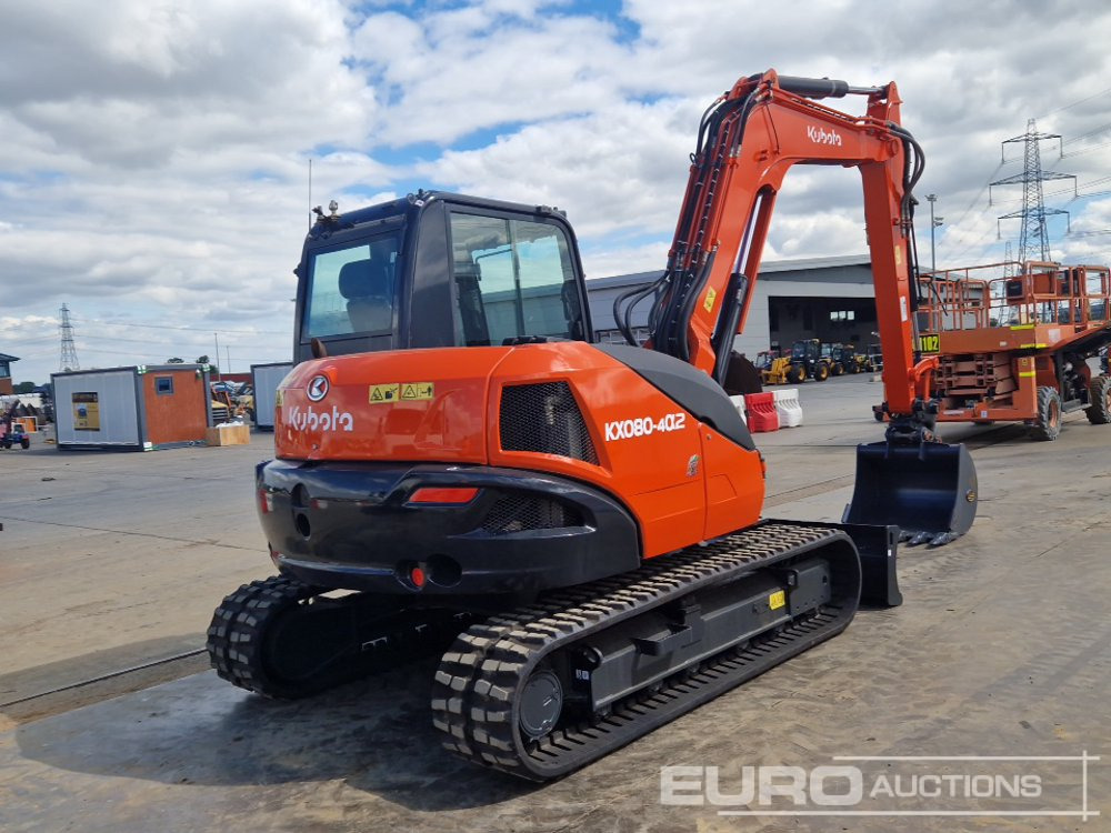 2018 Kubota KX080-4A - حفارة مُصَّغرة: صورة 5 2018 Kubota KX080-4A - حفارة مُصَّغرة: صورة 5