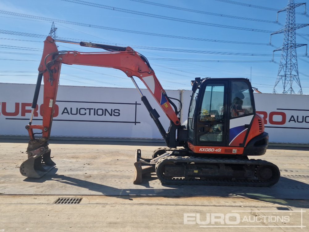 2018 Kubota KX080-4A - حفارة مُصَّغرة: صورة 2 2018 Kubota KX080-4A - حفارة مُصَّغرة: صورة 2