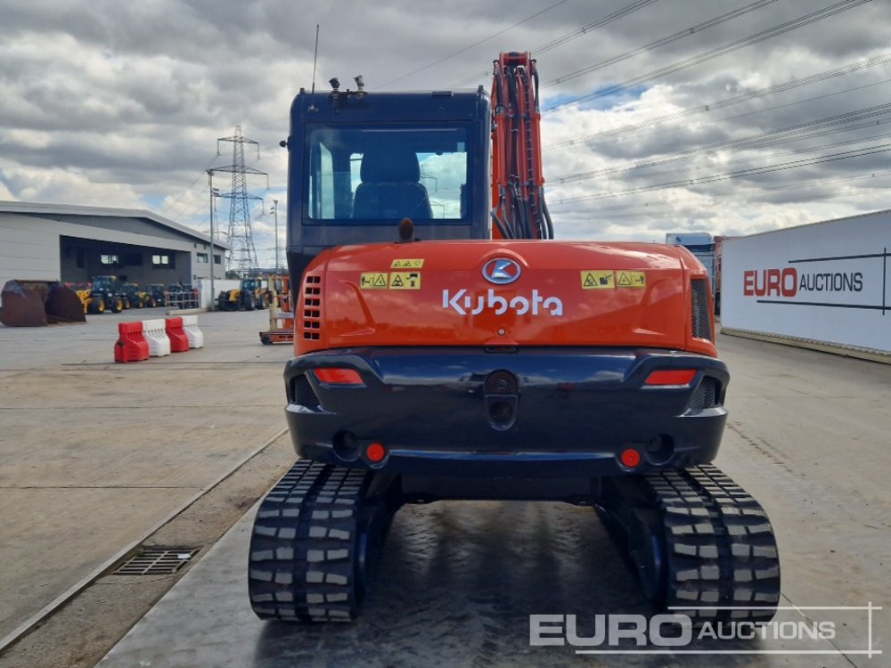 2018 Kubota KX080-4A - حفارة مُصَّغرة: صورة 4 2018 Kubota KX080-4A - حفارة مُصَّغرة: صورة 4