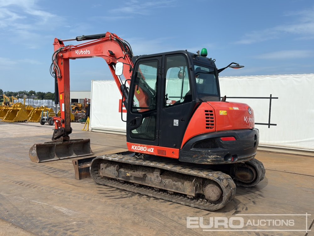 2018 Kubota KX080-4 - حفارة مُصَّغرة: صورة 3 2018 Kubota KX080-4 - حفارة مُصَّغرة: صورة 3