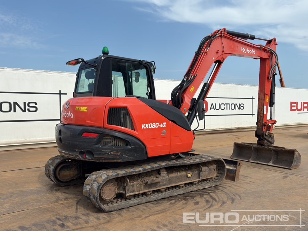 2018 Kubota KX080-4 - حفارة مُصَّغرة: صورة 5 2018 Kubota KX080-4 - حفارة مُصَّغرة: صورة 5