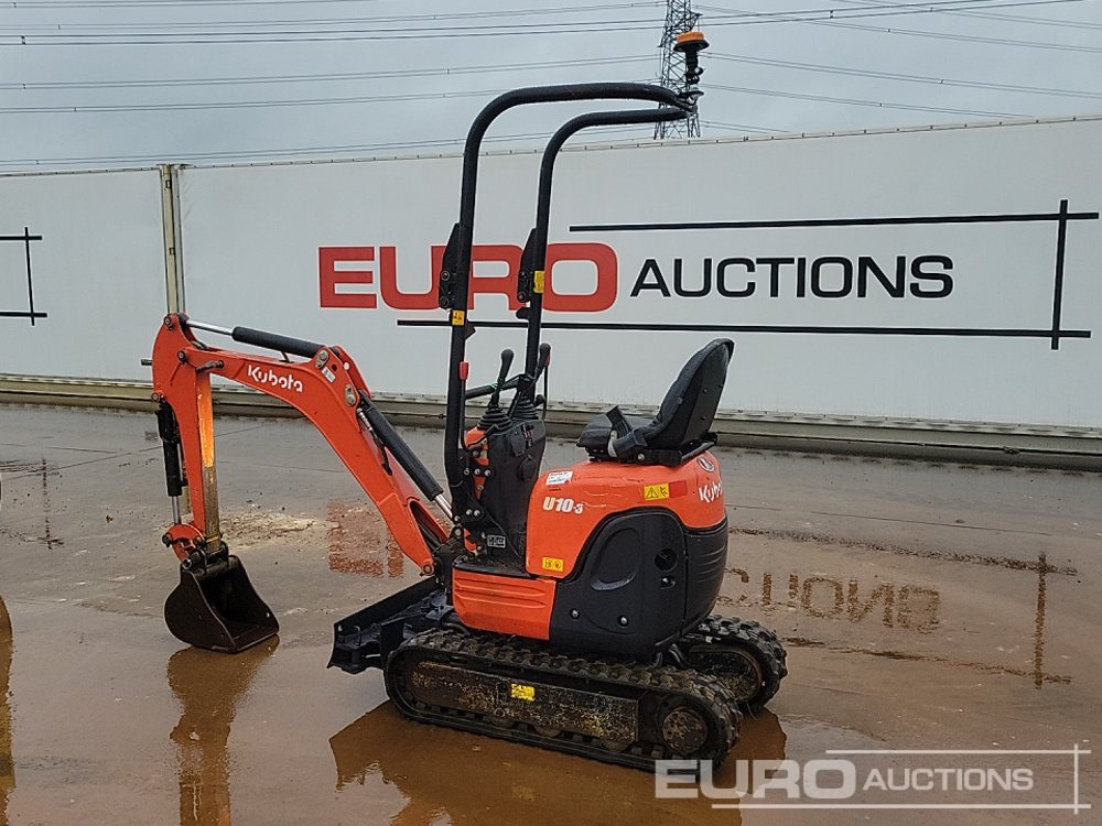 2018 Kubota U10-3 - حفارة مُصَّغرة: صورة 3 2018 Kubota U10-3 - حفارة مُصَّغرة: صورة 3