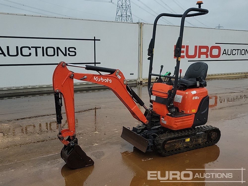 2018 Kubota U10-3 - حفارة مُصَّغرة: صورة 1 2018 Kubota U10-3 - حفارة مُصَّغرة: صورة 1
