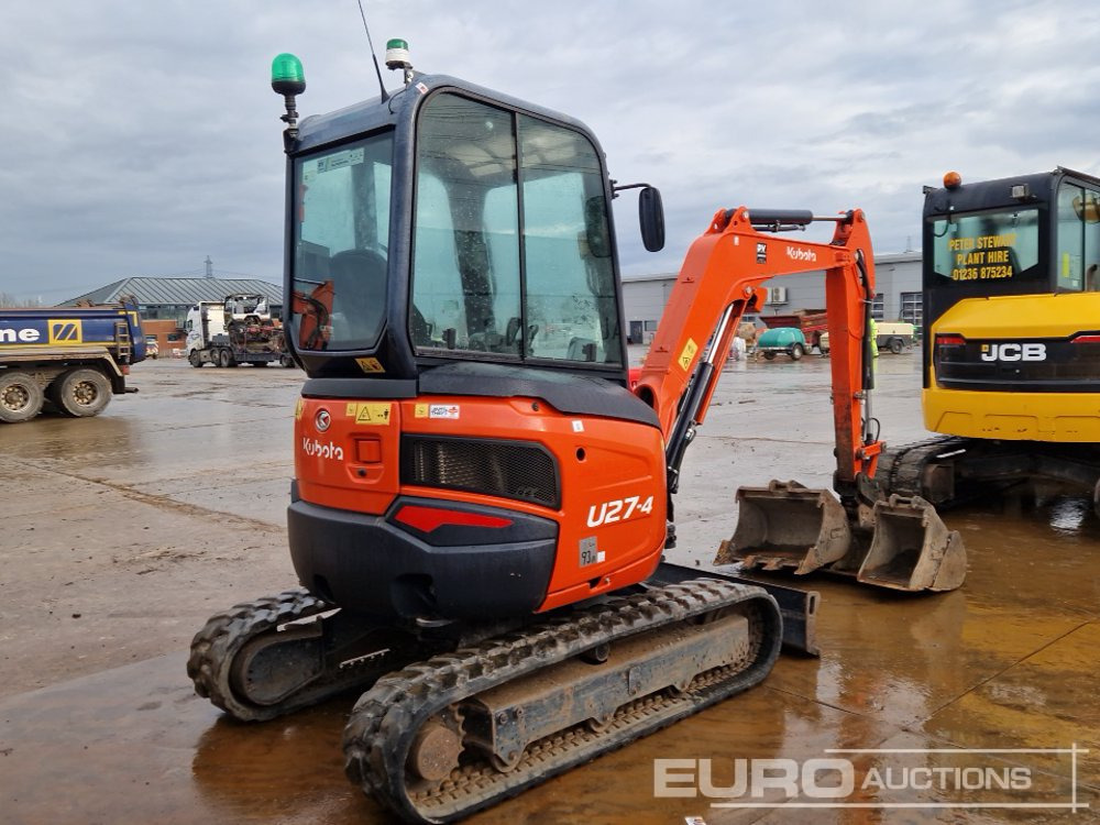 2018 Kubota U27-4 - حفارة مُصَّغرة: صورة 5 2018 Kubota U27-4 - حفارة مُصَّغرة: صورة 5