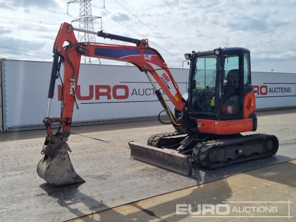 2018 Kubota U48-4 - حفارة مُصَّغرة: صورة 1 2018 Kubota U48-4 - حفارة مُصَّغرة: صورة 1