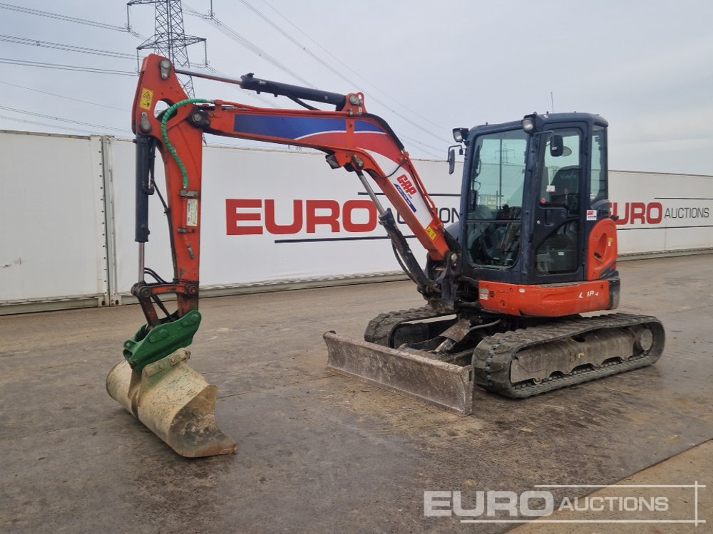 2018 Kubota U48-4 - حفارة مُصَّغرة: صورة 1 2018 Kubota U48-4 - حفارة مُصَّغرة: صورة 1