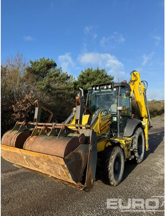 2018 New Holland B110C - جرافة حفار: صورة 1 2018 New Holland B110C - جرافة حفار: صورة 1