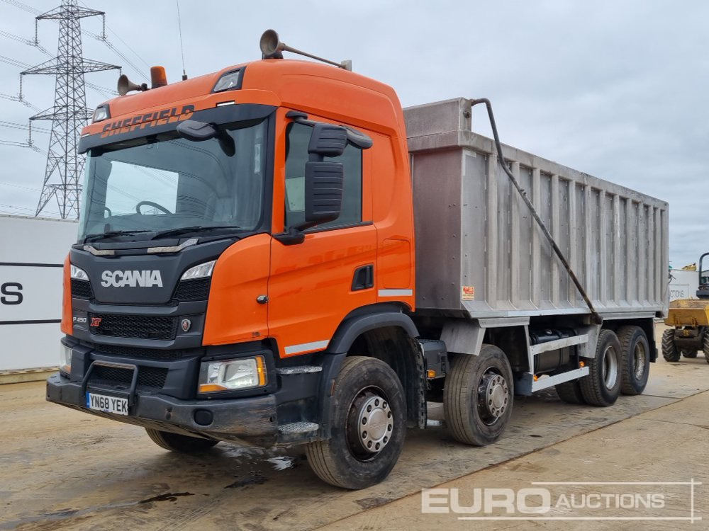 2018 Scania P450XT - شاحنة قلاب: صورة 1 2018 Scania P450XT - شاحنة قلاب: صورة 1