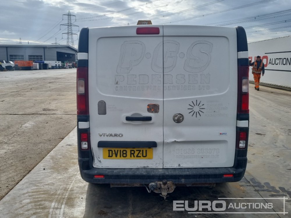 2018 Vauxhall Vivaro 2900 - شاحنة التوصيل: صورة 4 2018 Vauxhall Vivaro 2900 - شاحنة التوصيل: صورة 4