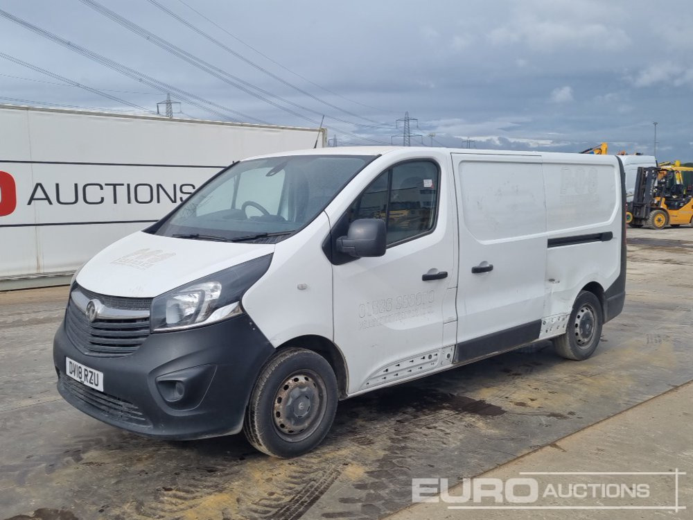 2018 Vauxhall Vivaro 2900 - شاحنة التوصيل: صورة 1 2018 Vauxhall Vivaro 2900 - شاحنة التوصيل: صورة 1