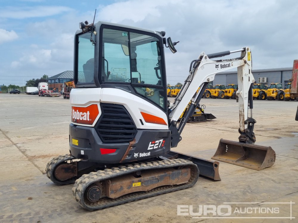 2019 Bobcat E27Z - حفارة مُصَّغرة: صورة 5 2019 Bobcat E27Z - حفارة مُصَّغرة: صورة 5
