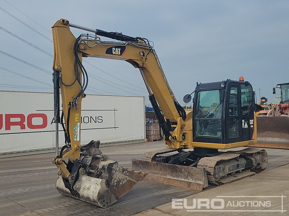 2019 CAT 308E2 - حفارة مُصَّغرة: صورة 1 2019 CAT 308E2 - حفارة مُصَّغرة: صورة 1