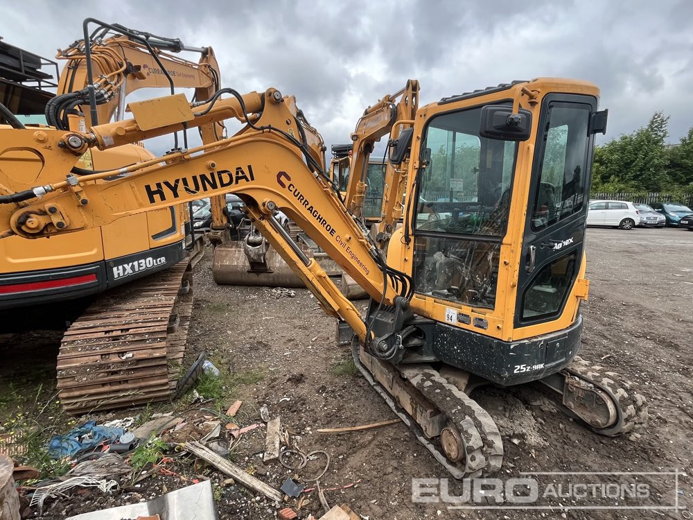 2019 Hyundai R25Z-9AK - حفارة مُصَّغرة: صورة 1 2019 Hyundai R25Z-9AK - حفارة مُصَّغرة: صورة 1