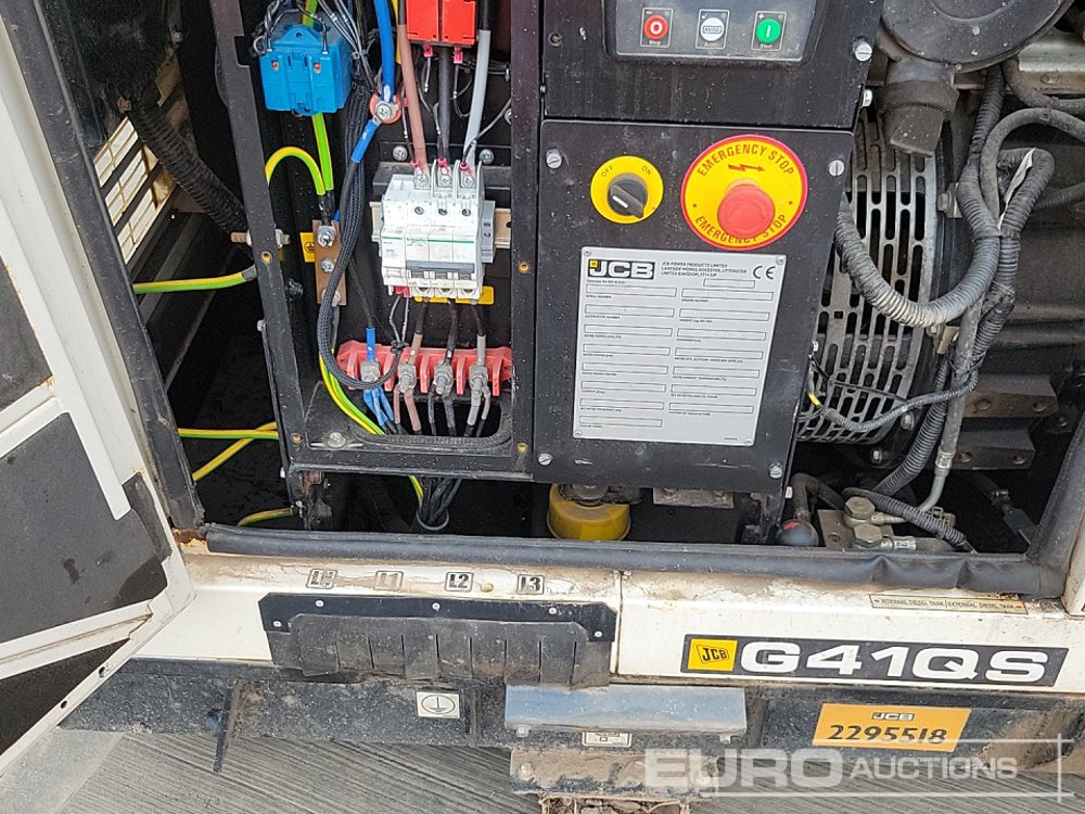 مجموعة المولدات 2019 JCB G41QS: صورة 12